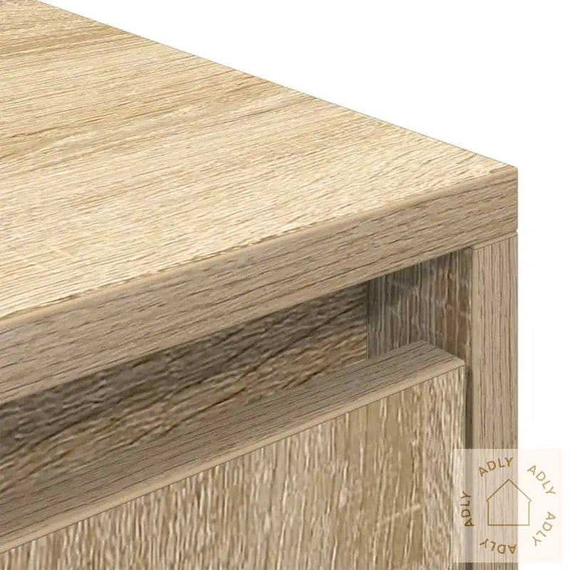 Tv-Benk Sonoma Eik 188,5X41X50 Cm Konstruert Tre