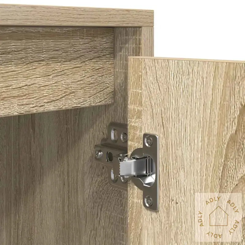 Tv-Benk Sonoma Eik 188,5X41X50 Cm Konstruert Tre