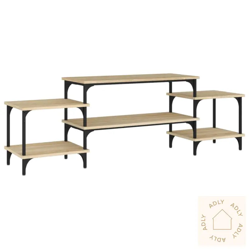 Tv-Benk Sonoma Eik 157X35X52 Cm Konstruert Tre