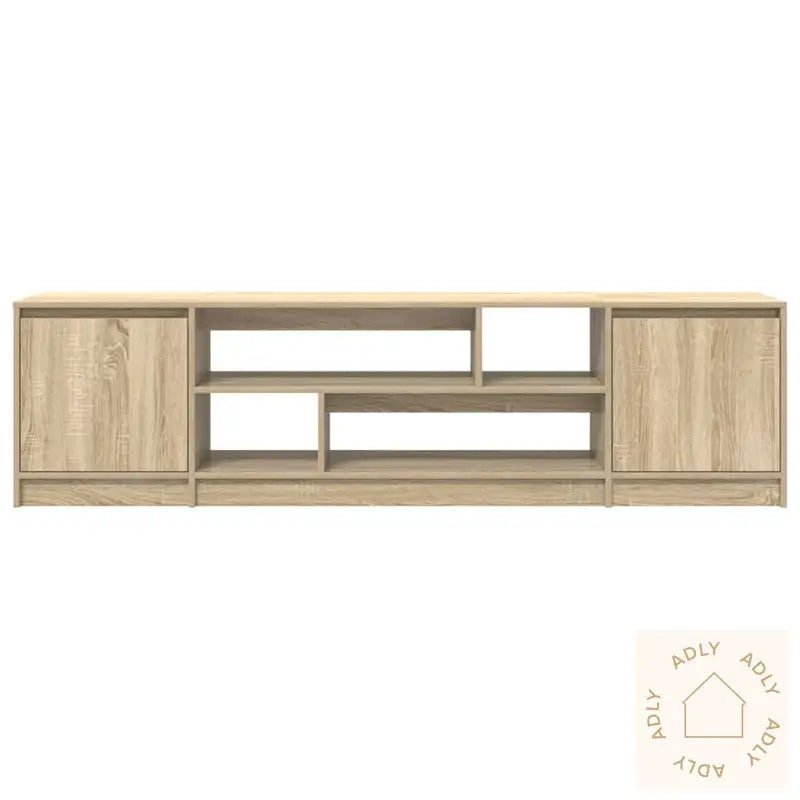 Tv-Benk Sonoma Eik 188,5X41X50 Cm Konstruert Tre