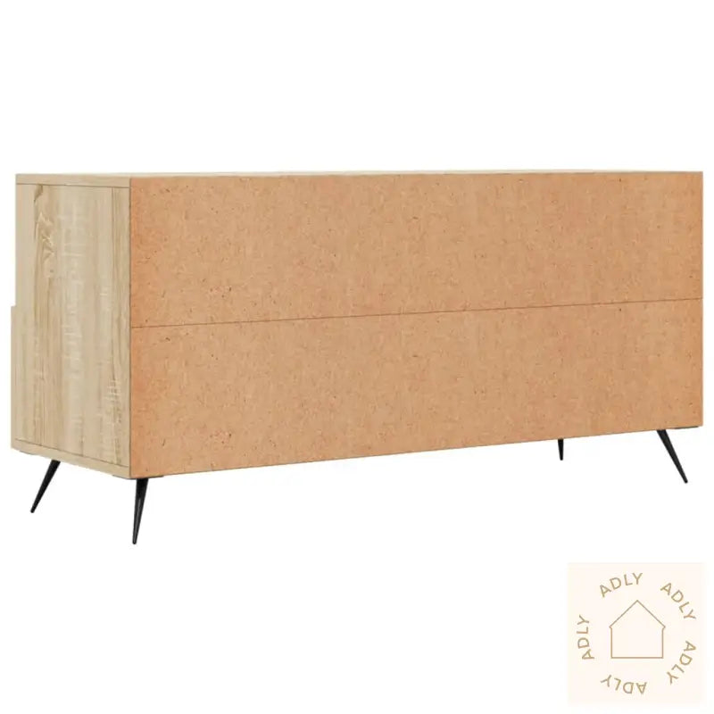 Tv-Benk Sonoma Eik 102X36X50 Cm Konstruert Tre