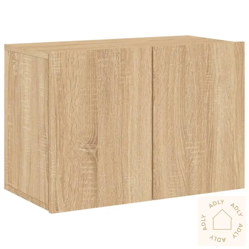 Veggmontert Tv-Benk Sonoma Eik 60X30X41 Cm