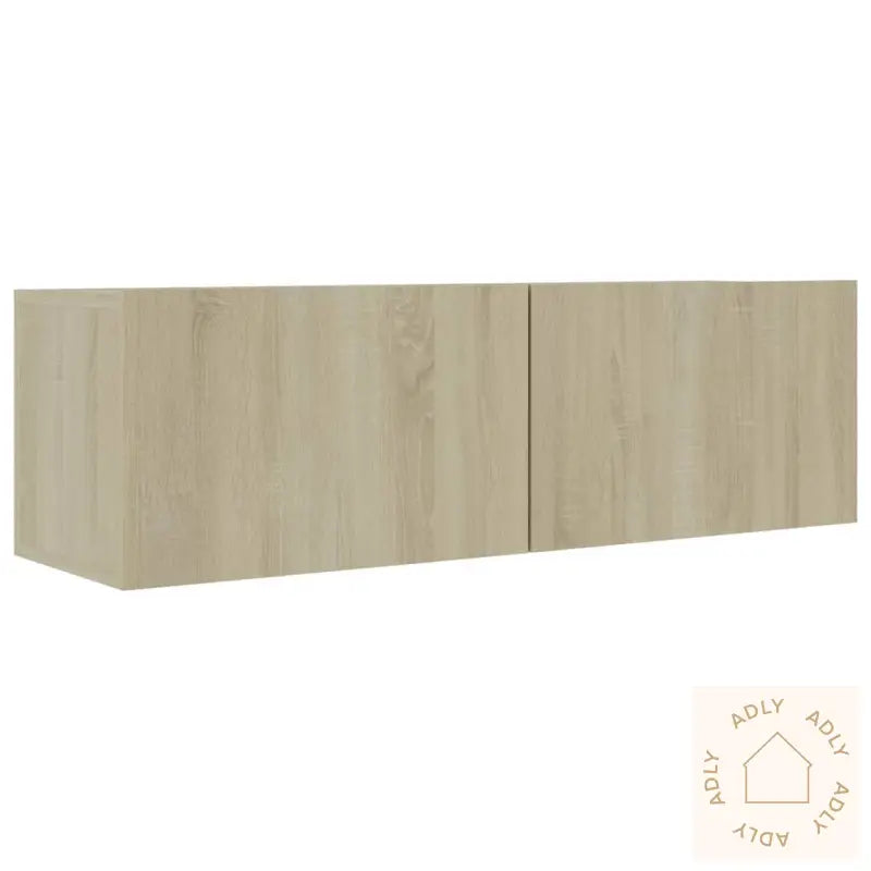 Tv-Benker 4 Stk Sonoma Eik 100X30X30 Cm Konstruert Tre