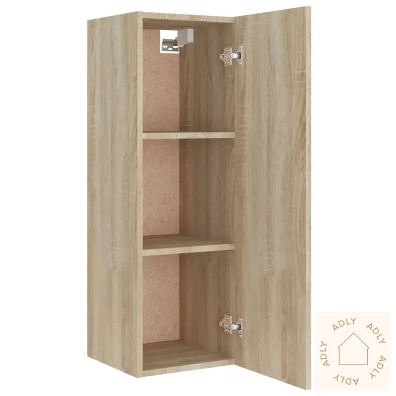 Tv-Skapsett 5 Deler Sonoma Eik Konstruert Tre