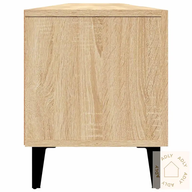 Tv-Benk Sonoma Eik 180X31,5X40 Cm Konstruert Tre