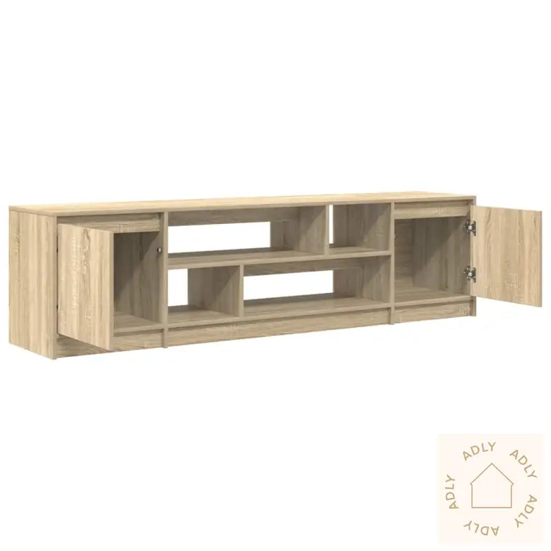 Tv-Benk Sonoma Eik 188,5X41X50 Cm Konstruert Tre