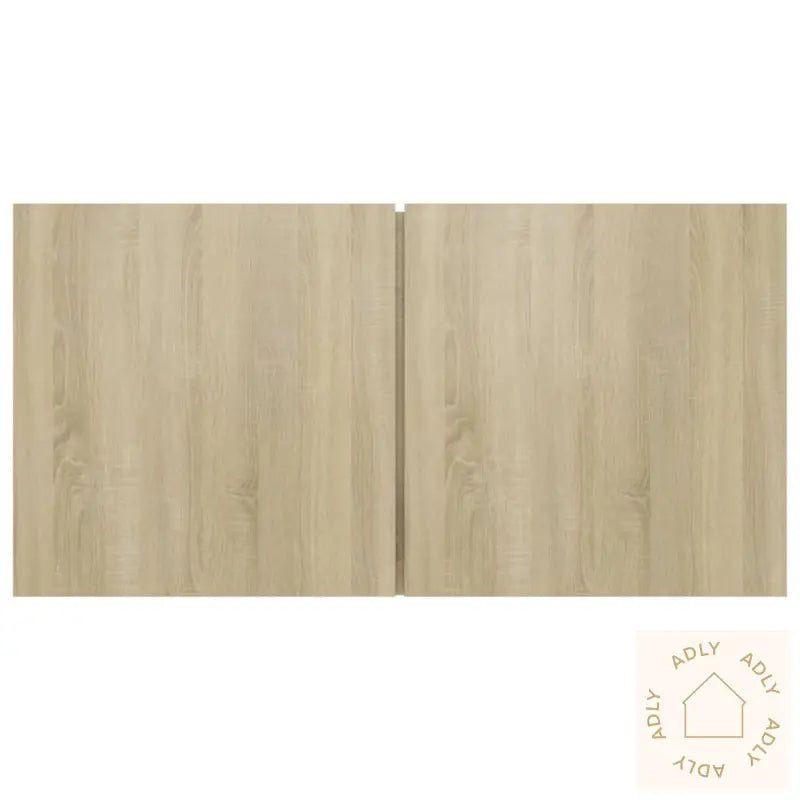 Tv-Benksett 7 Stk Sonoma Eik Konstruert Tre