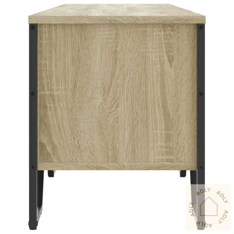 Tv-Benk Sonoma Eik 180X34X41 Cm Konstruert Tre