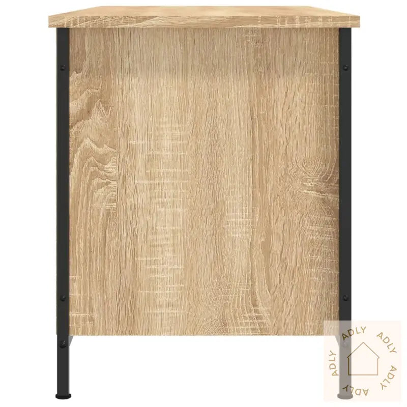 Tv-Benk Sonoma Eik 100X40X50 Cm Konstruert Tre