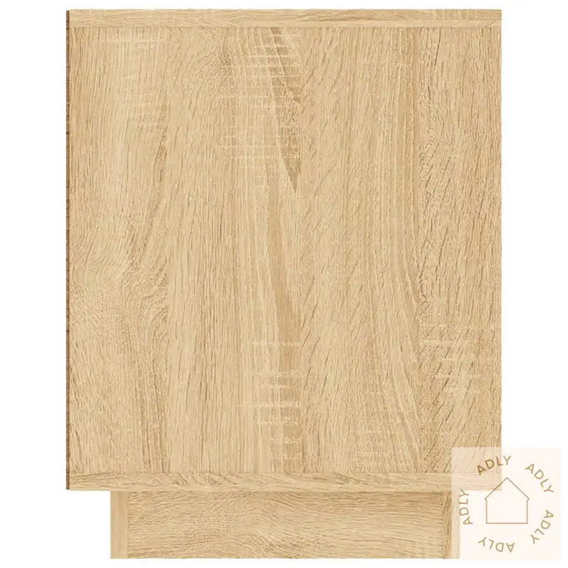 Tv-Benk Sonoma Eik 80X35X45 Cm Konstruert Tre