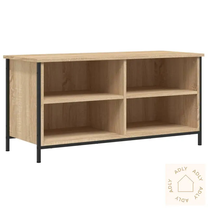 Tv-Benk Sonoma Eik 100X40X50 Cm Konstruert Tre