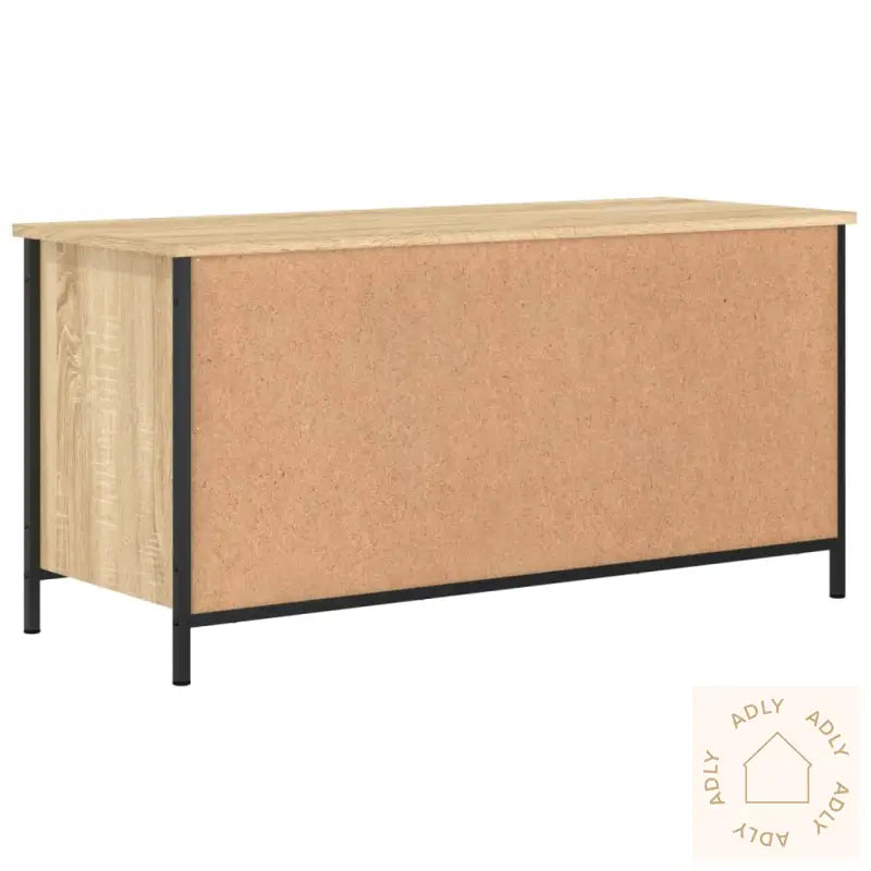 Tv-Benk Sonoma Eik 100X40X50 Cm Konstruert Tre