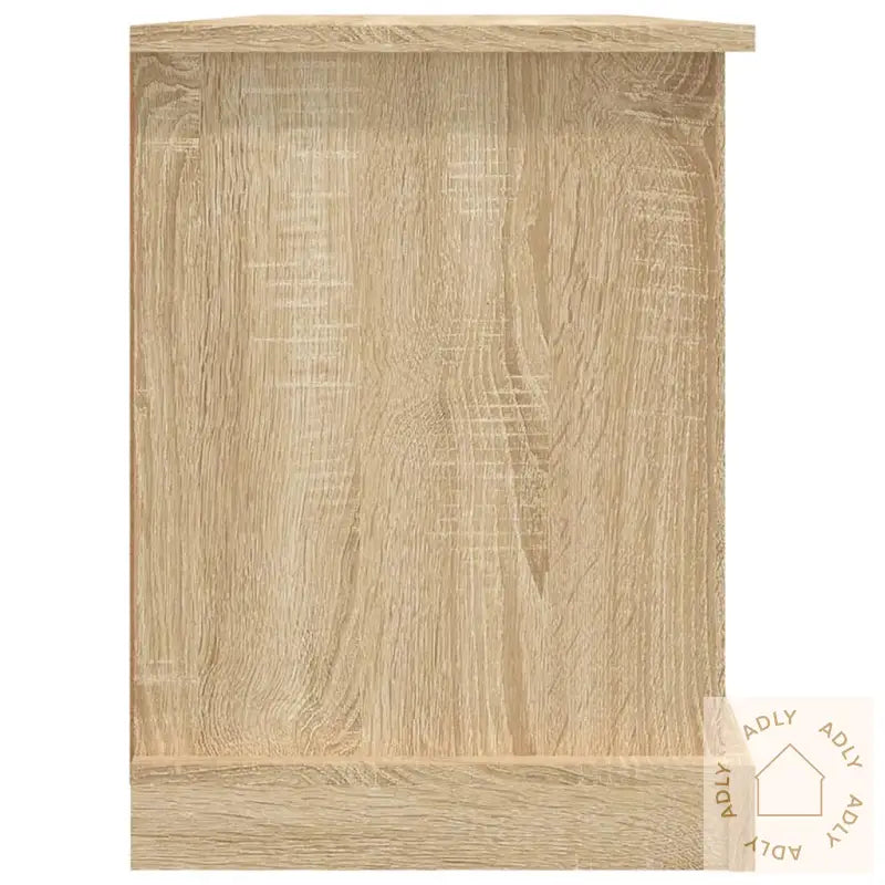 Tv-Benk Sonoma Eik 99,5X35,5X48 Cm Konstruert Tre