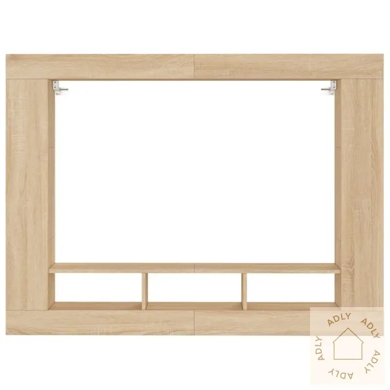 Tv-Benk Sonoma Eik 152X22X113 Cm Konstruert Tre