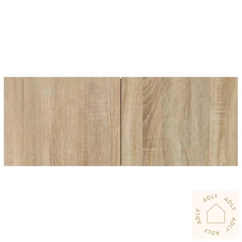 Tv-Benker 2 Stk Sonoma Eik 80X30X30 Cm Konstruert Tre