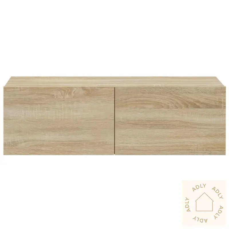 Tv-Skapsett 5 Deler Sonoma Eik Konstruert Tre