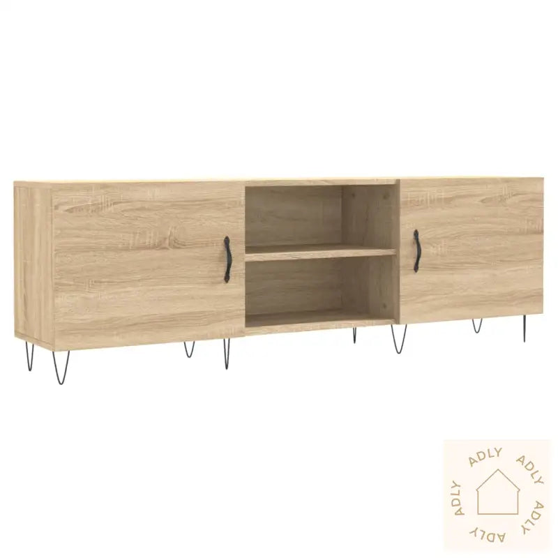 Tv-Benk Sonoma Eik 150X30X50 Cm Konstruert Tre