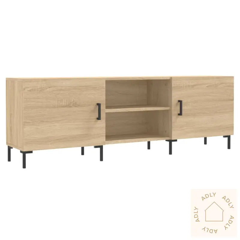 Tv-Benk Sonoma Eik 150X30X50 Cm Konstruert Tre