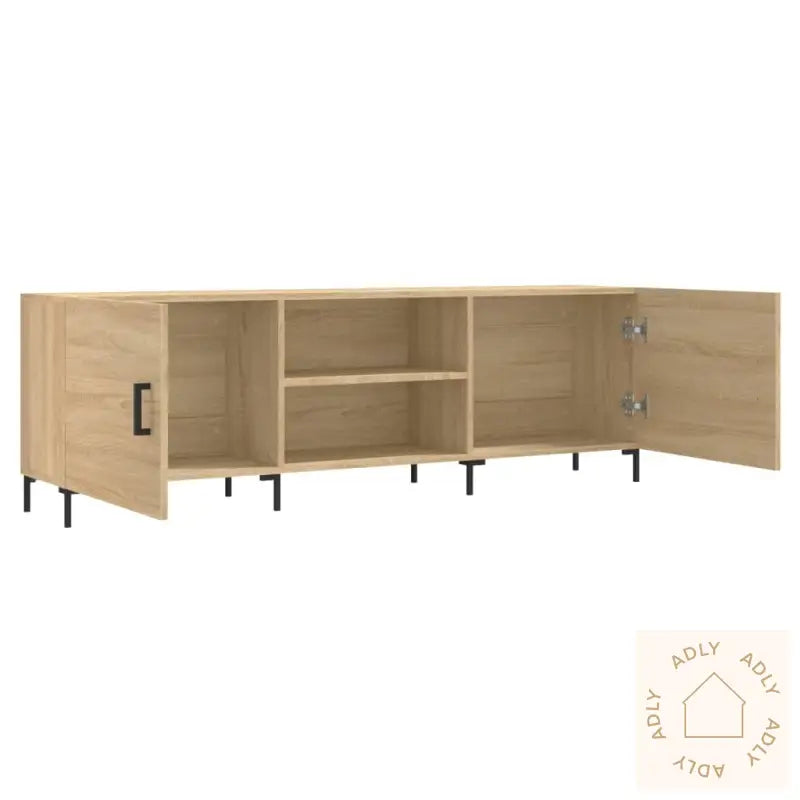 Tv-Benk Sonoma Eik 150X30X50 Cm Konstruert Tre