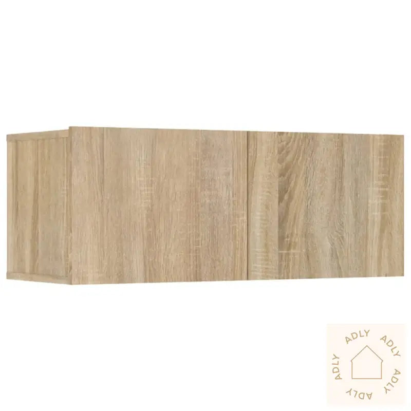 Tv-Benker 4 Stk Sonoma Eik 80X30X30 Cm Konstruert Tre