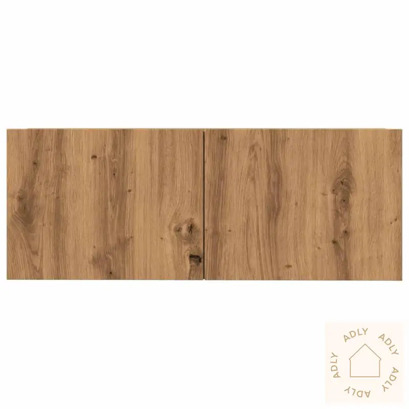 Veggmonterte Tv-Benker 2 Stk Artisan Eik 80X30X30 Cm