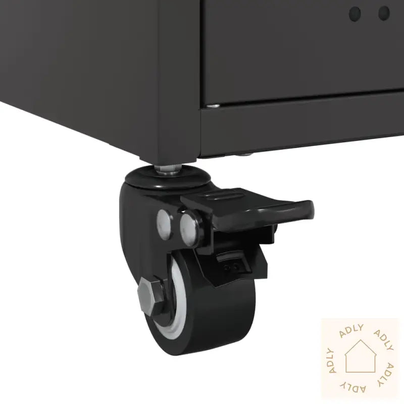 Tv-Benk Svart 68X39X43,5 Cm Stål