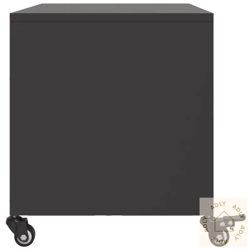 Tv-Benk Svart 68X39X43,5 Cm Stål