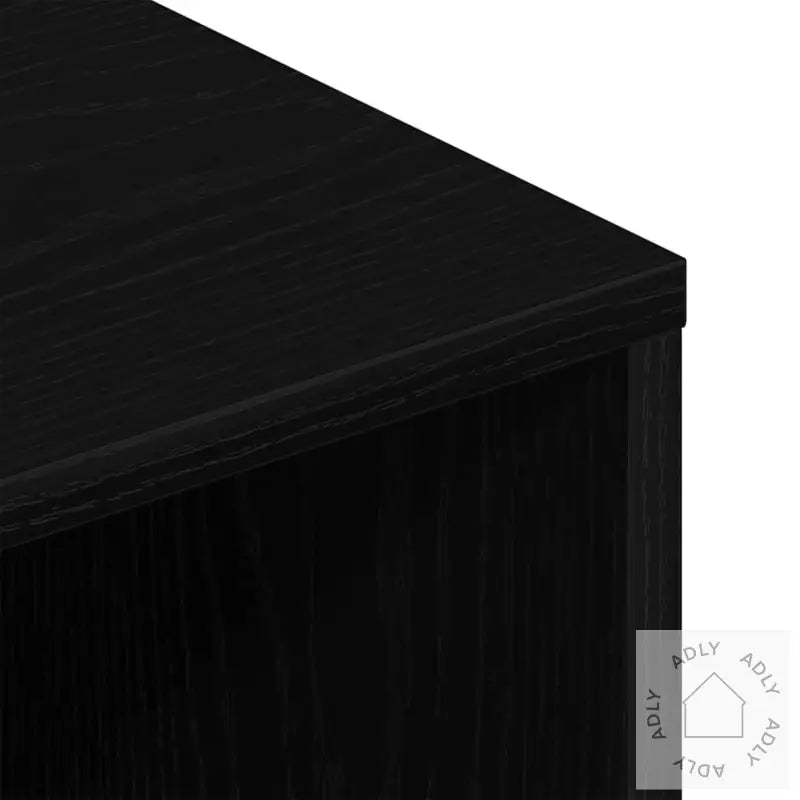 Tv-Benk Svart Eik 120X40X40 Cm Sponplate