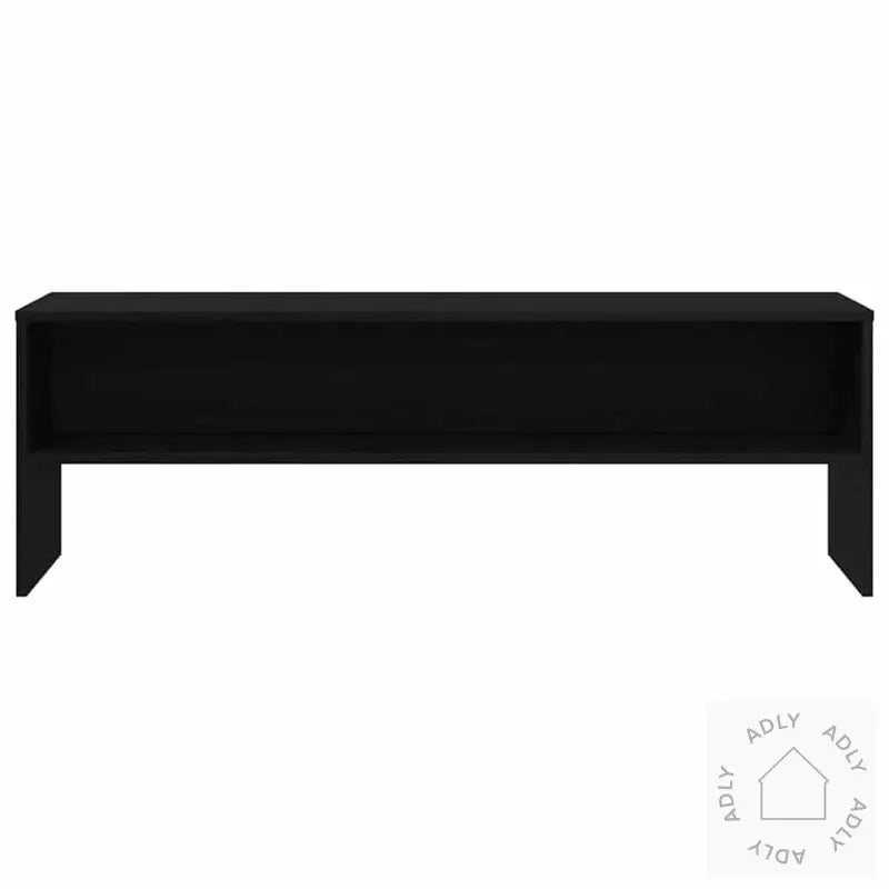 Tv-Benk Svart Eik 120X40X40 Cm Sponplate