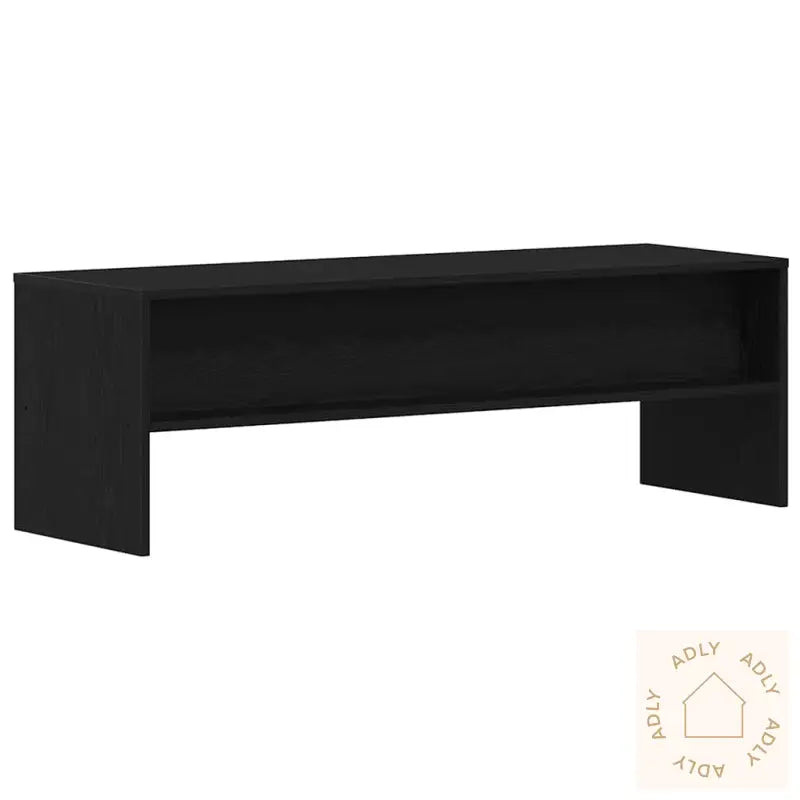 Tv-Benk Svart Eik 120X40X40 Cm Sponplate