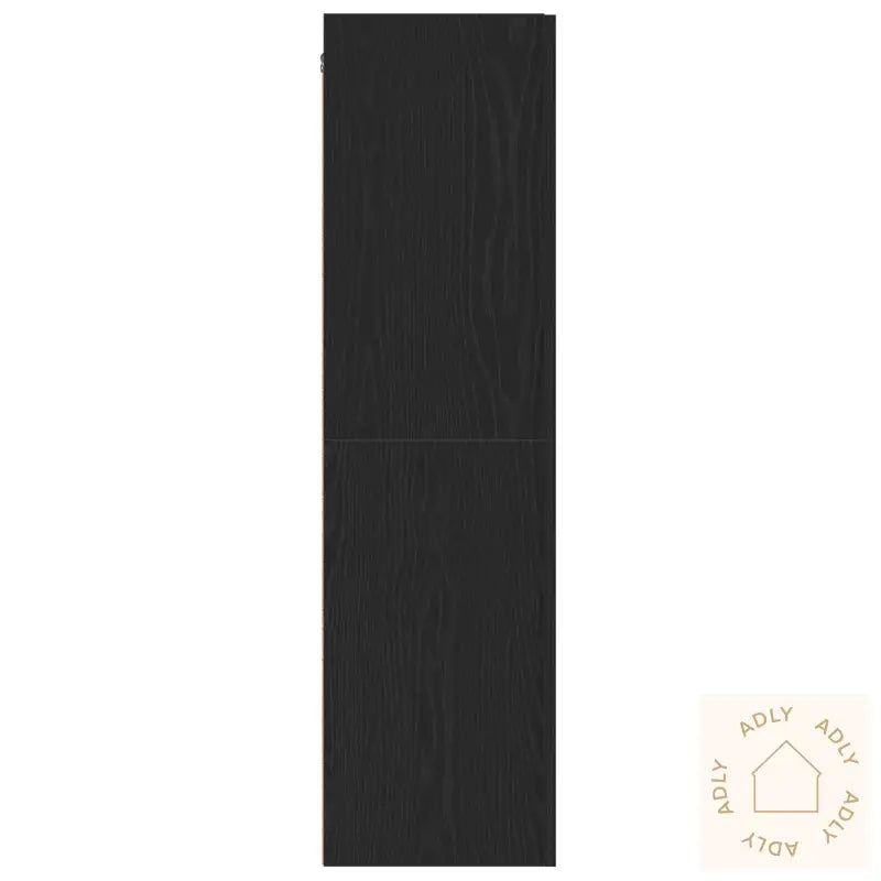 Tv Skap I Svart Eik, Størrelse 30,5 X 30 X 110 Cm, Laget Av Konstruert Tre