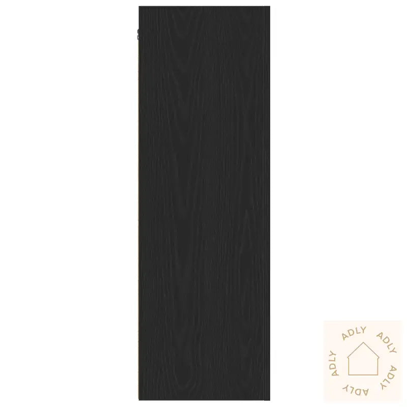 Veggmonterte Tv-Skap - 2-Pakning, Svart Eik, Mål: 30,5 X 30 X 90 Cm, Laget Av Konstruert Tre