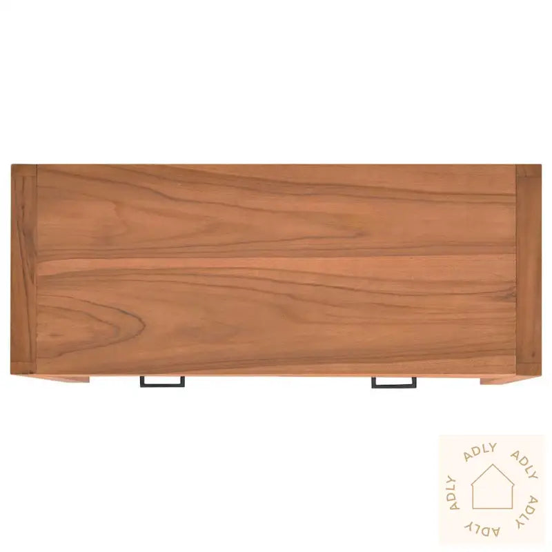 Tv-Benk 100X40X45 Cm Teak