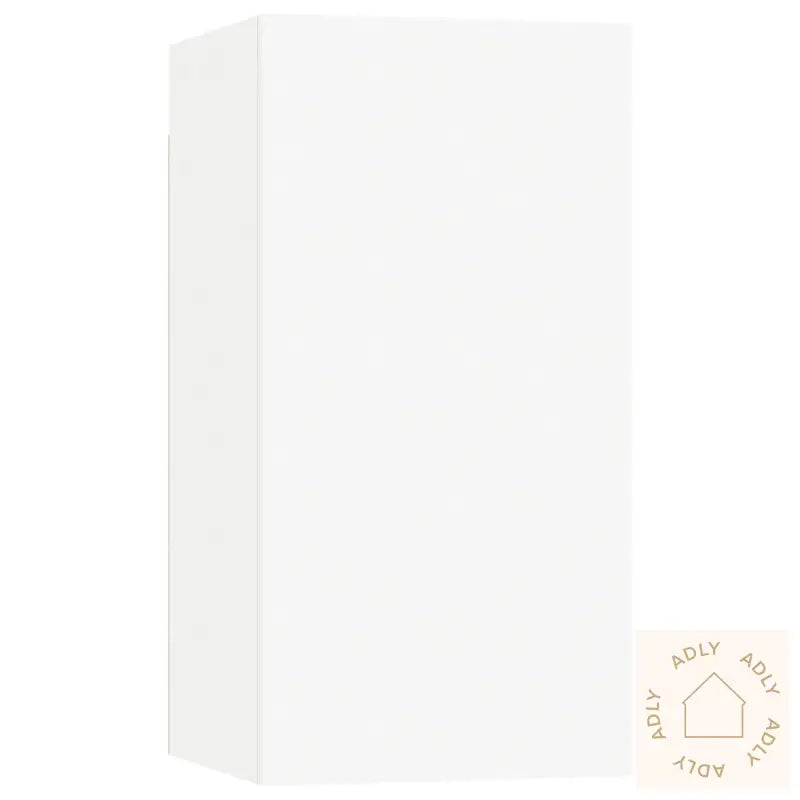 Tv-Skapsett 8 Deler Hvit Konstruert Tre