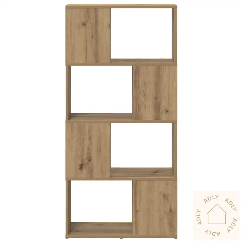 Tv Stativ Artisan Eik Konstruert Tre 60 Cm X 24 Cm X 124 Cm