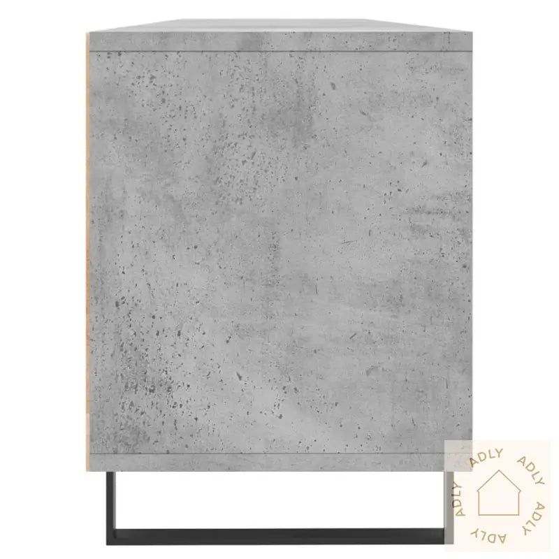 Tv-Benk Betonggrå 150X30X44,5 Cm Konstruert Tre