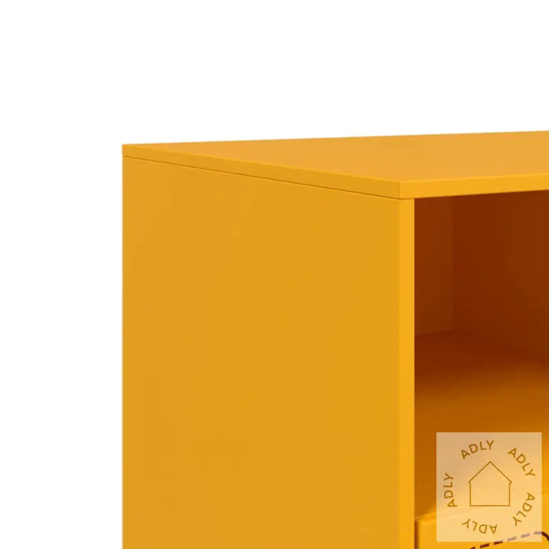 Tv-Benk Sennepsgul 99X39X44 Cm Stål