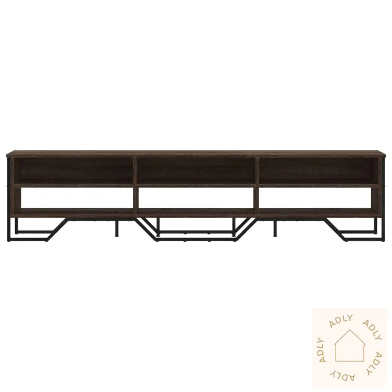 Tv-Benk Sonoma Eik 180X34X41 Cm Konstruert Tre