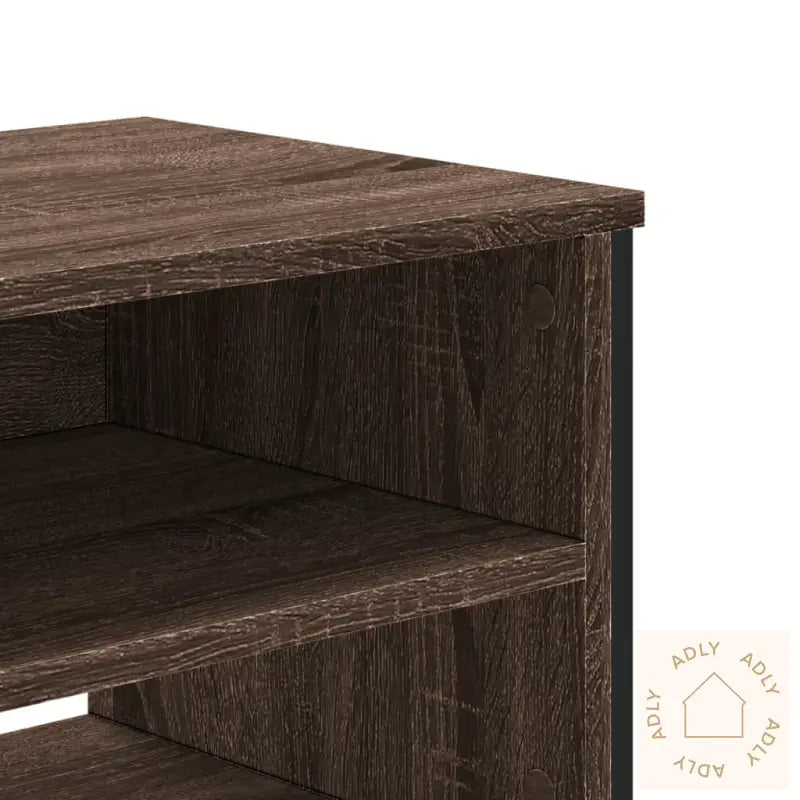 Tv-Benk Sonoma Eik 180X34X41 Cm Konstruert Tre