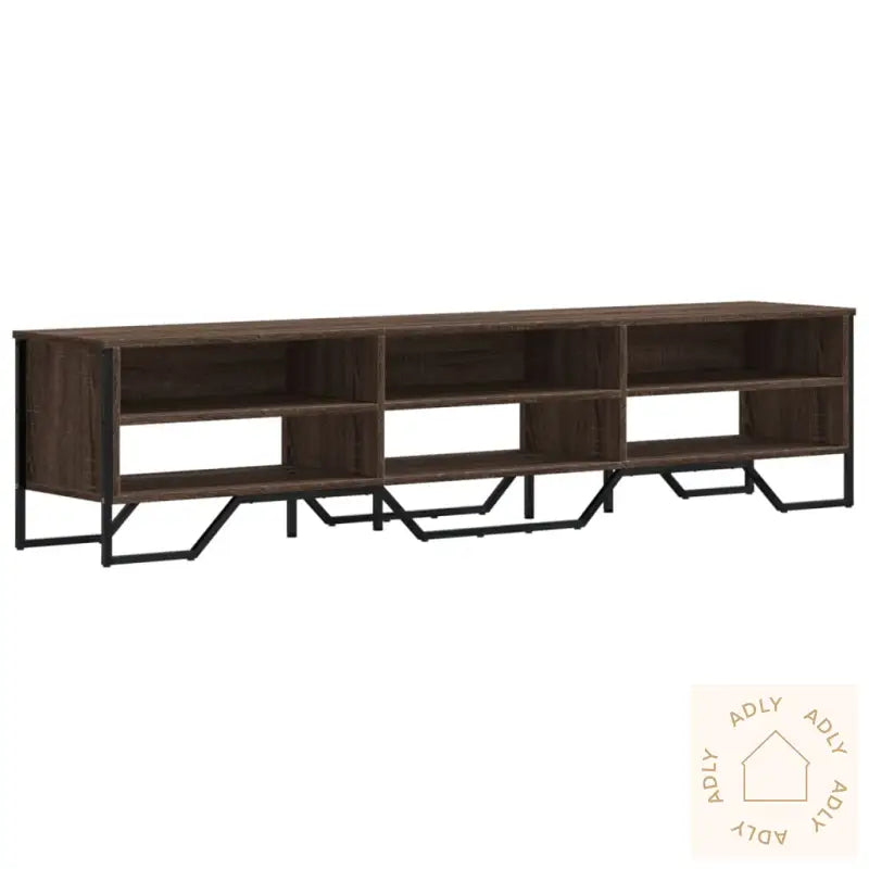 Tv-Benk Sonoma Eik 180X34X41 Cm Konstruert Tre