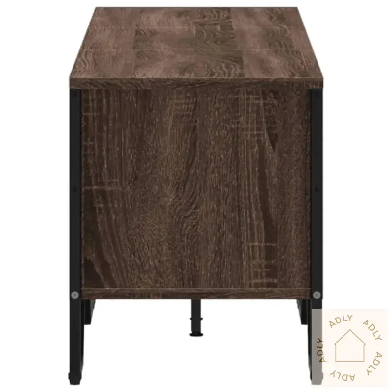 Tv-Benk Sonoma Eik 180X34X41 Cm Konstruert Tre