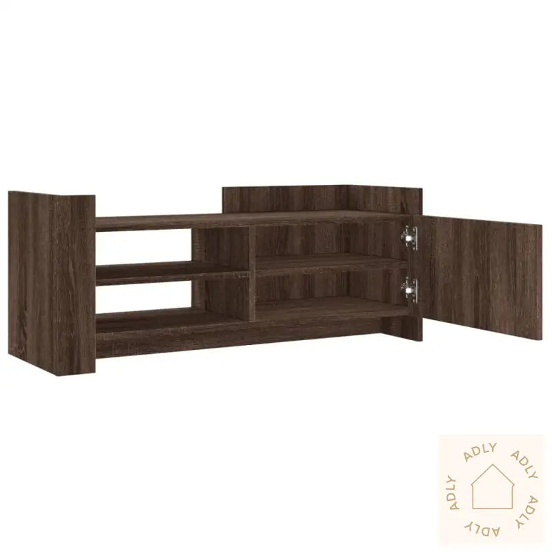 Tv-Benk Sonoma Eik 100X35X40 Cm Konstruert Tre