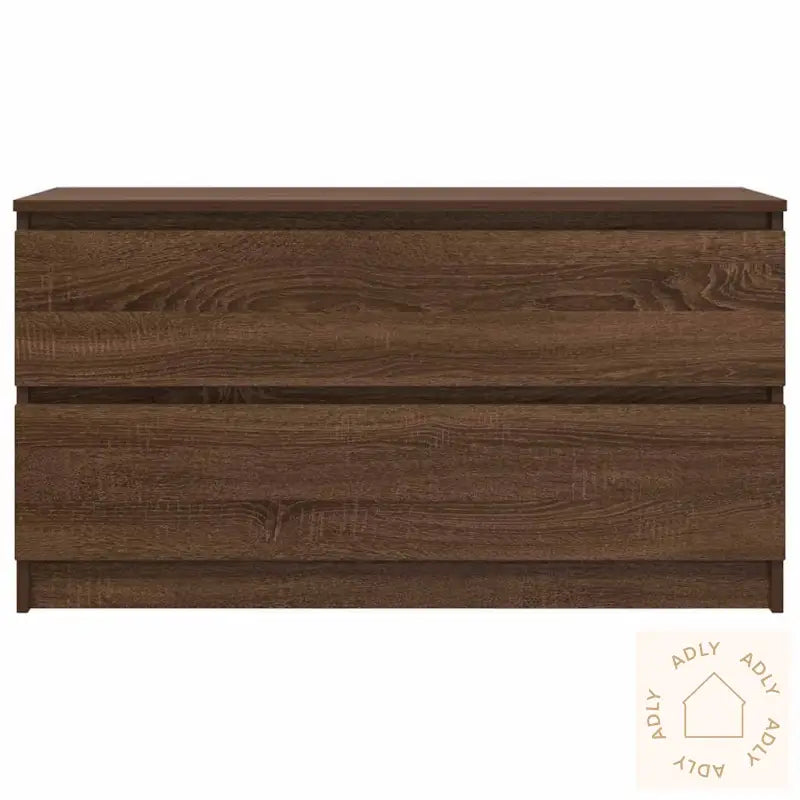 Tv-Benk Sonoma Eik 100X35X54 Cm Konstruert Tre