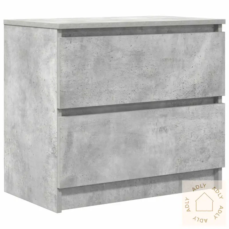 Tv-Benk Betonggrå 60X35X54 Cm Konstruert Tre