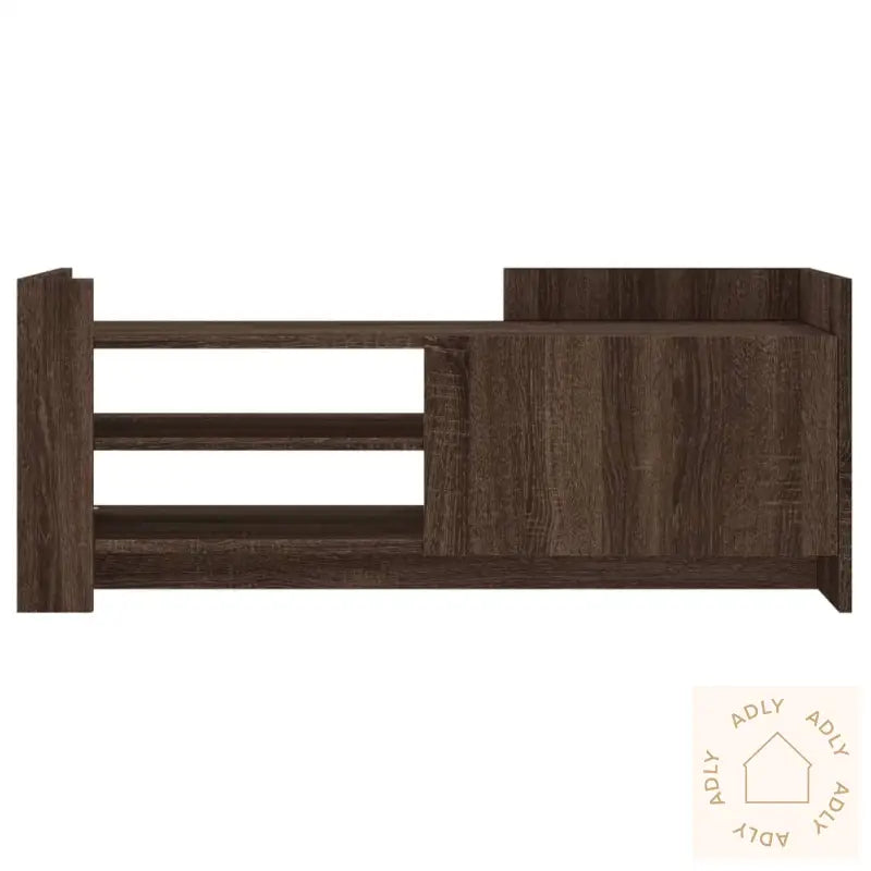 Tv-Benk Sonoma Eik 100X35X40 Cm Konstruert Tre