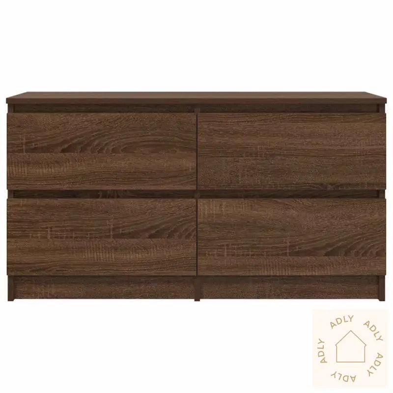 Tv-Benk Sonoma Eik 100X35X54 Cm Konstruert Tre