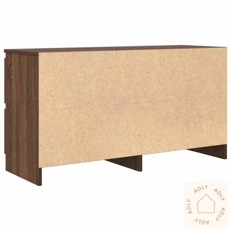 Tv-Benk Sonoma Eik 100X35X54 Cm Konstruert Tre