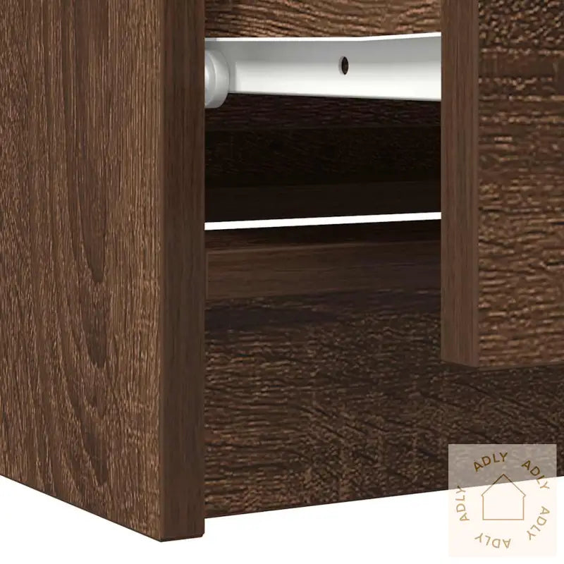 Tv-Benk Sonoma Eik 100X35X54 Cm Konstruert Tre