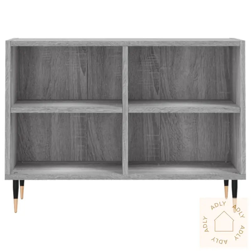 Tv-Benk Grå Sonoma 69,5X30X50 Cm Konstruert Tre