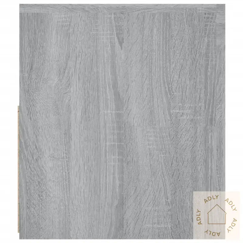 Tv-Benk Med Led-Lys Grå Sonoma 120X35X40 Cm